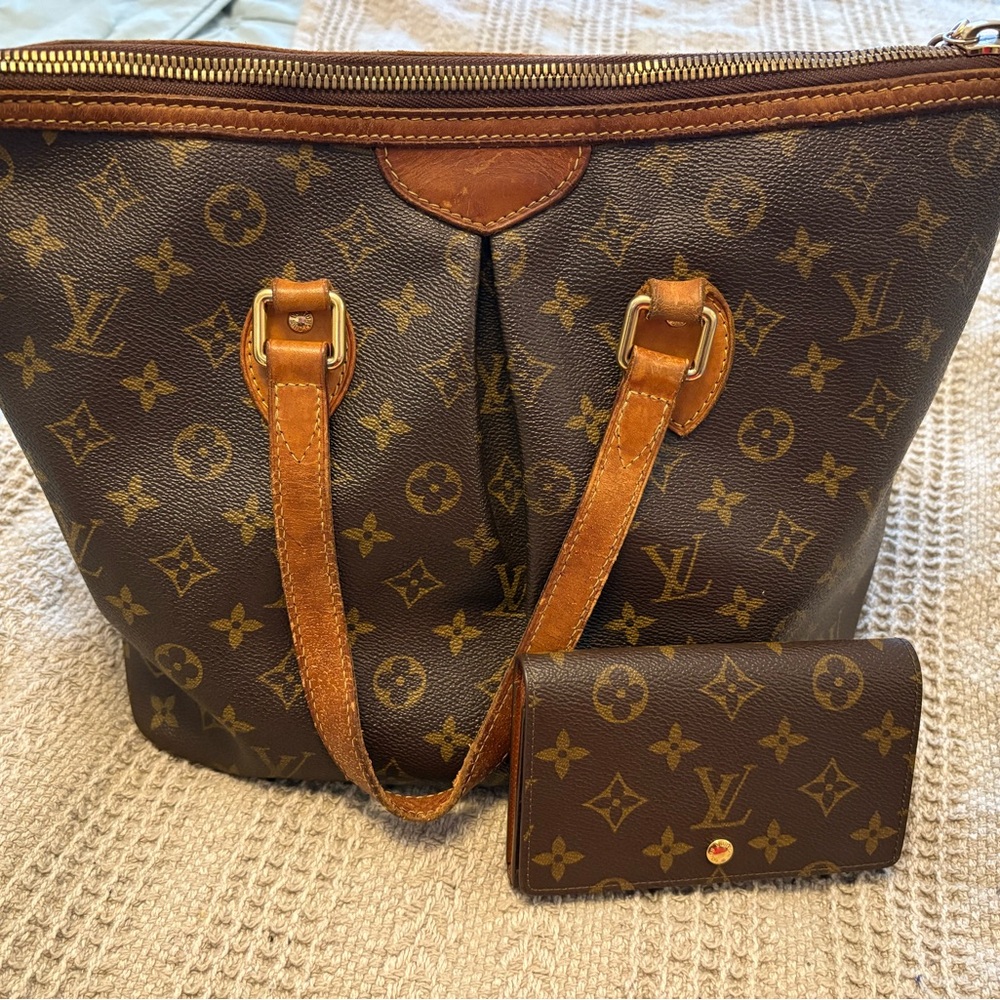 Louis Vuitton Palermo PM with wallet